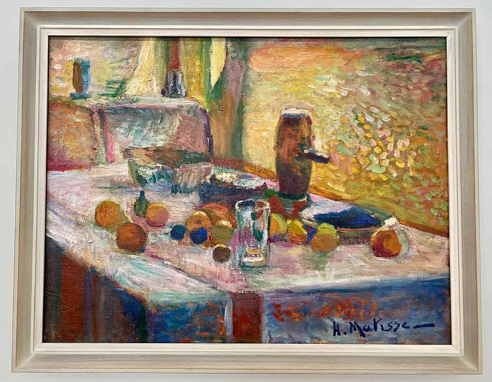 Première nature morte orange