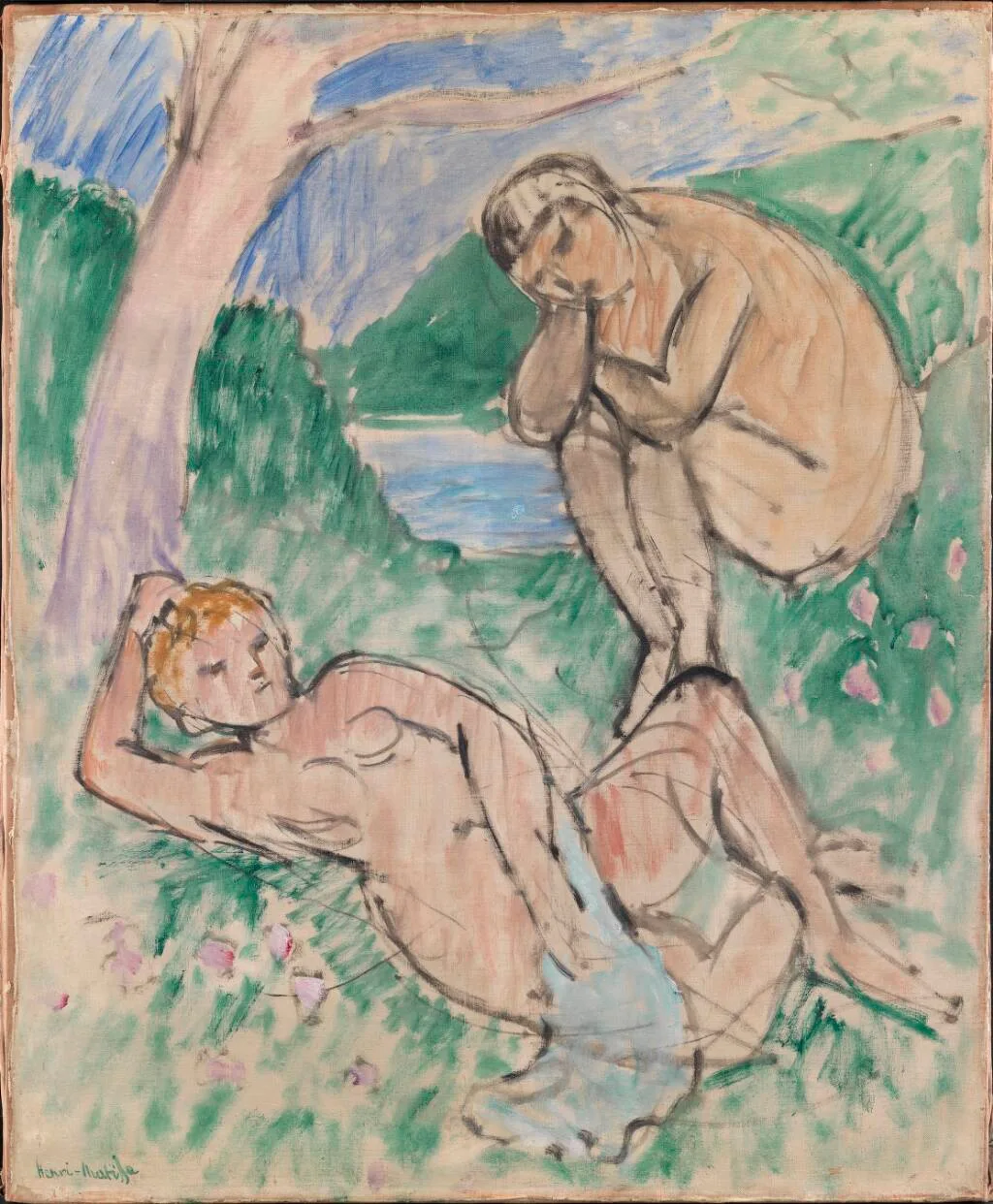 Nymph and Faun