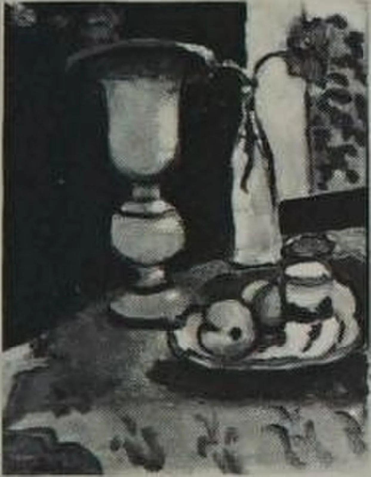 Nature morte au grand vase de cuivre