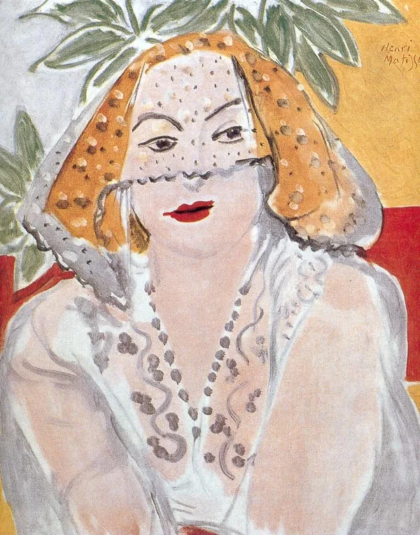 Woman with a veil