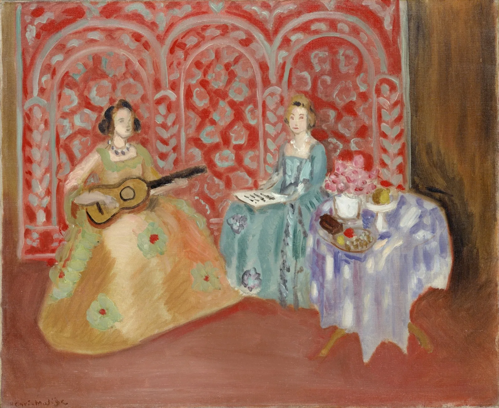 Interior: Two Musicians