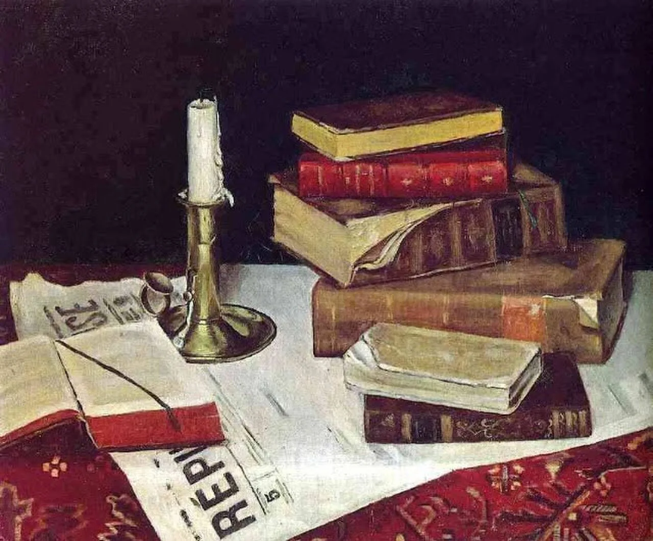 Still life with books (No. 2)