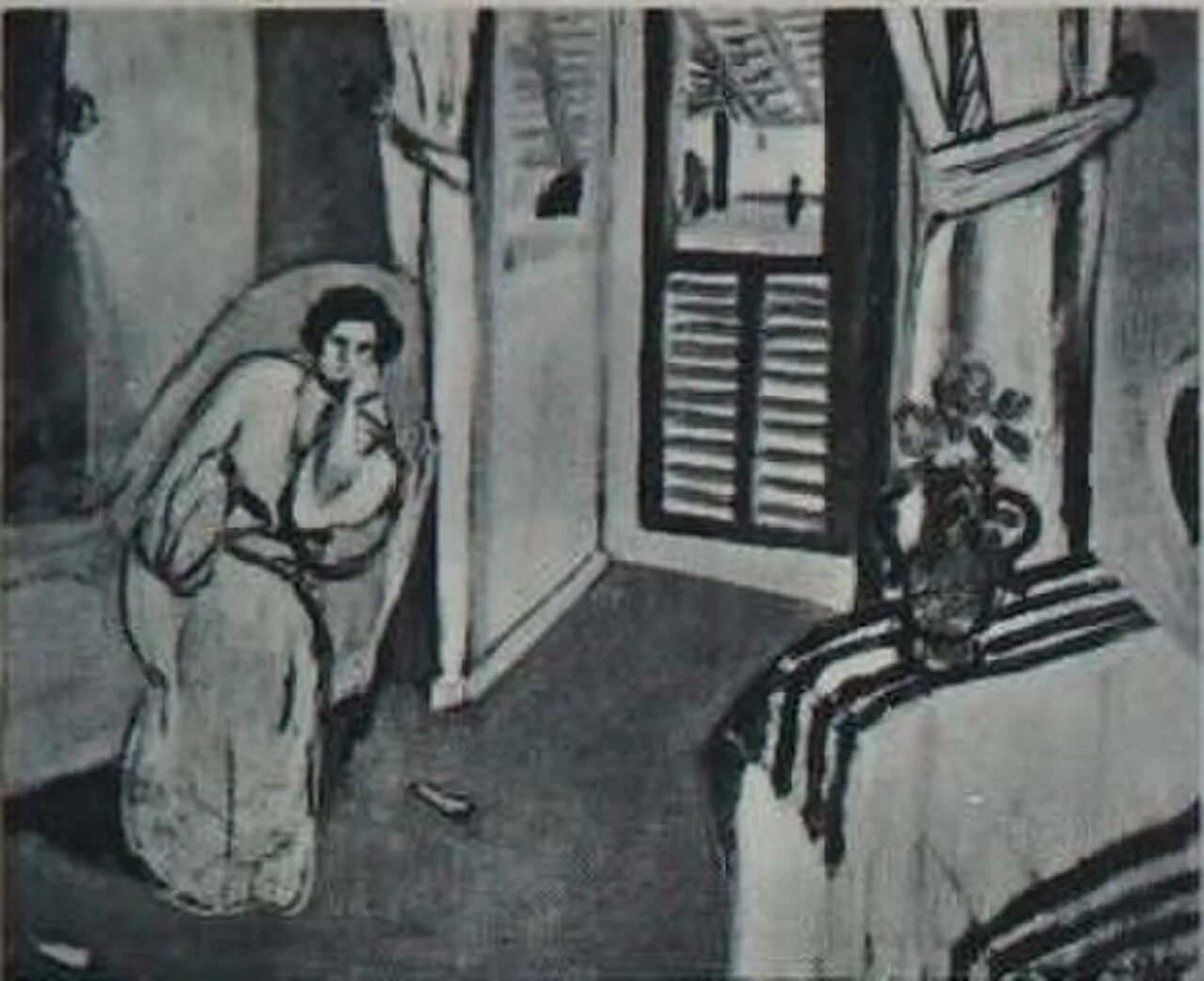 Femme au divan