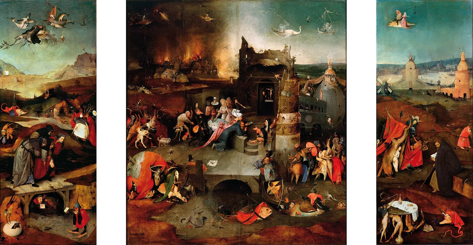 The Temptation of Saint Anthony (No. 1)