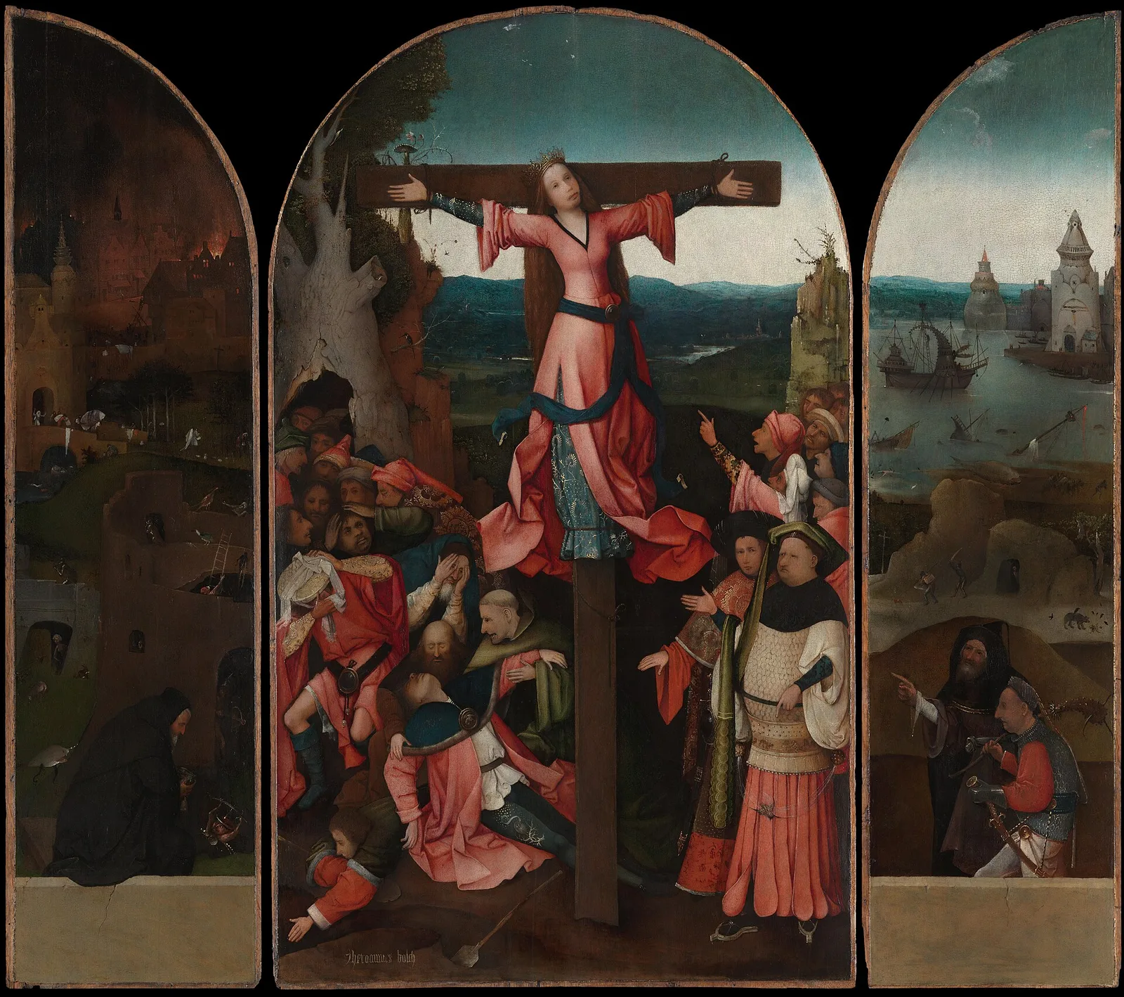 Saint Wilgefortis Triptych