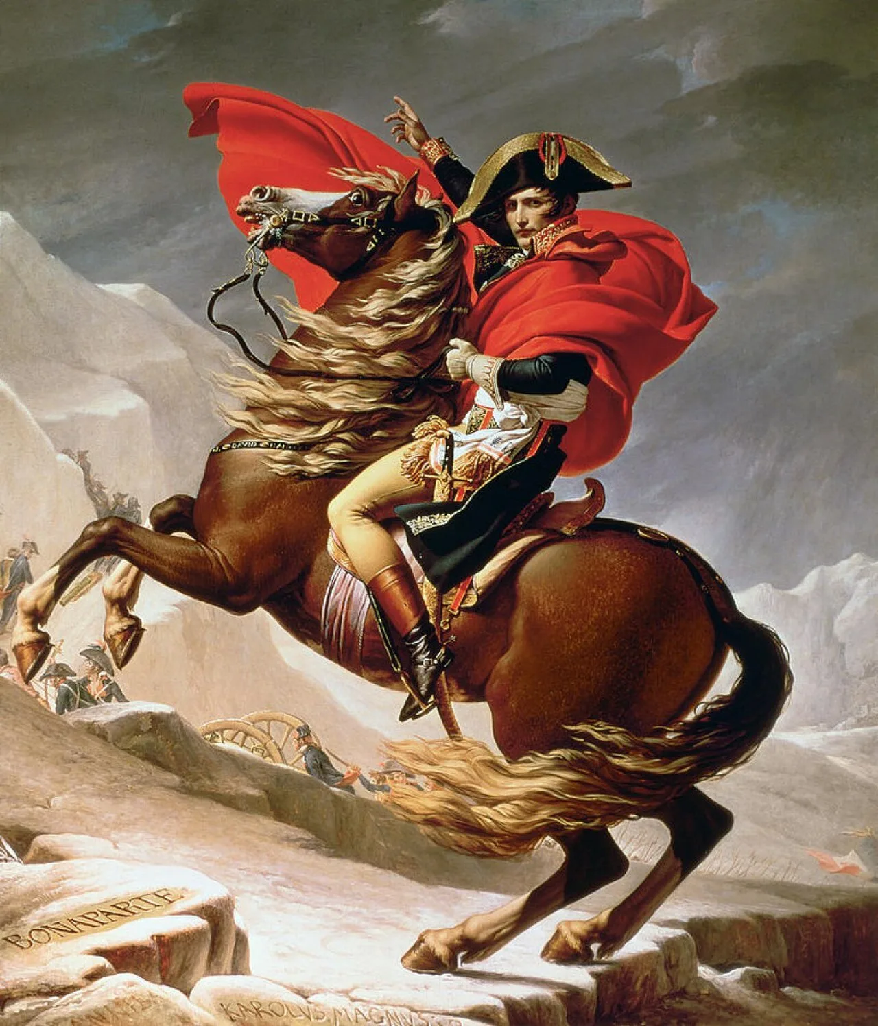 Napoleon Crossing the Alps (No. 2)