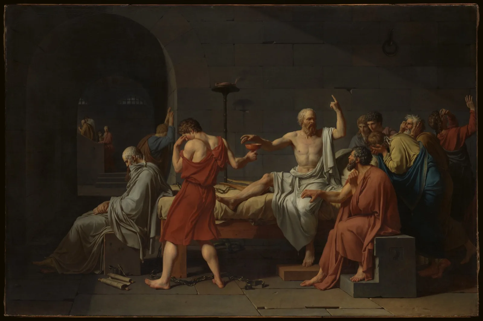 The Death of Socrates (No. 3)