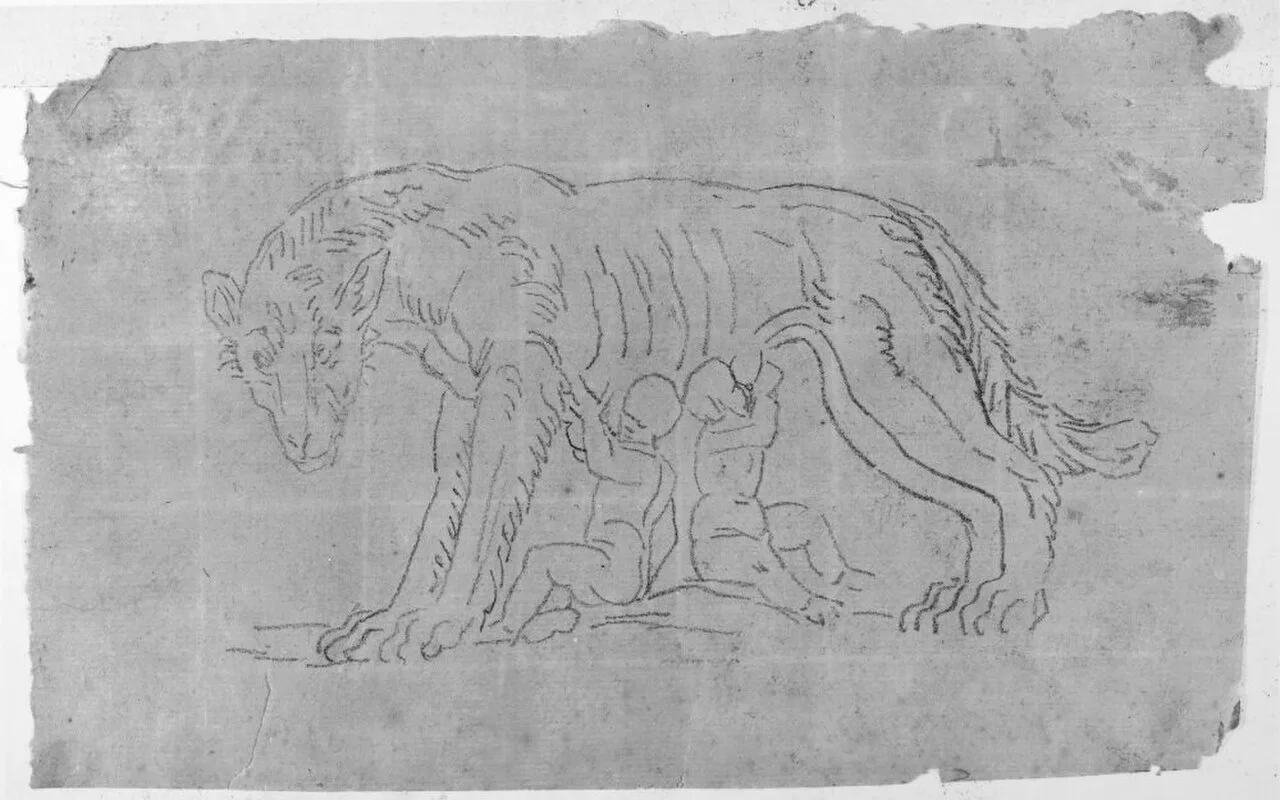 Varginnan med Romulus och Remus