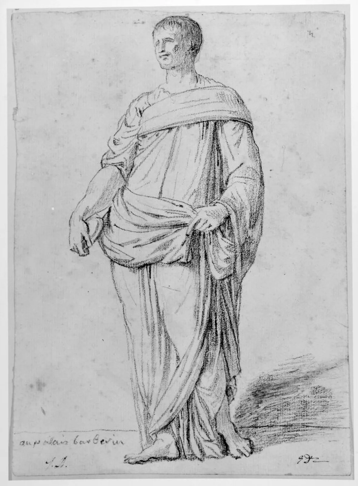 Stående man i toga (No. 5)