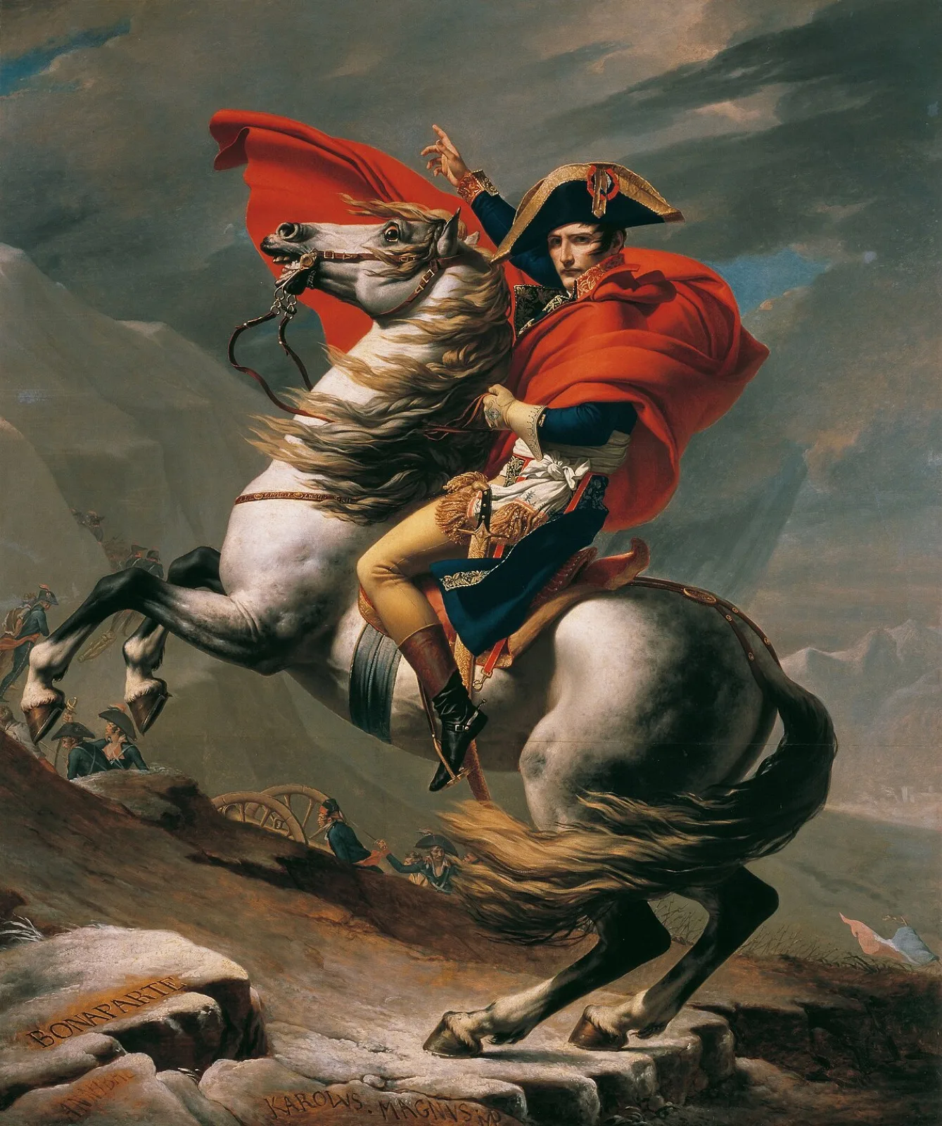 Napoleon Crossing the Alps (No. 3)