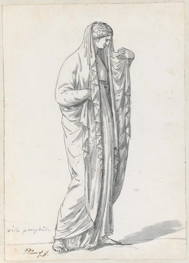 Draped Woman from the Villa Pamphili