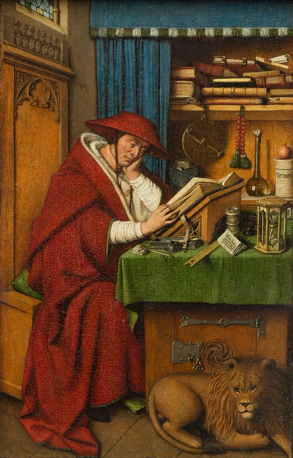 Saint Jerome in His Study