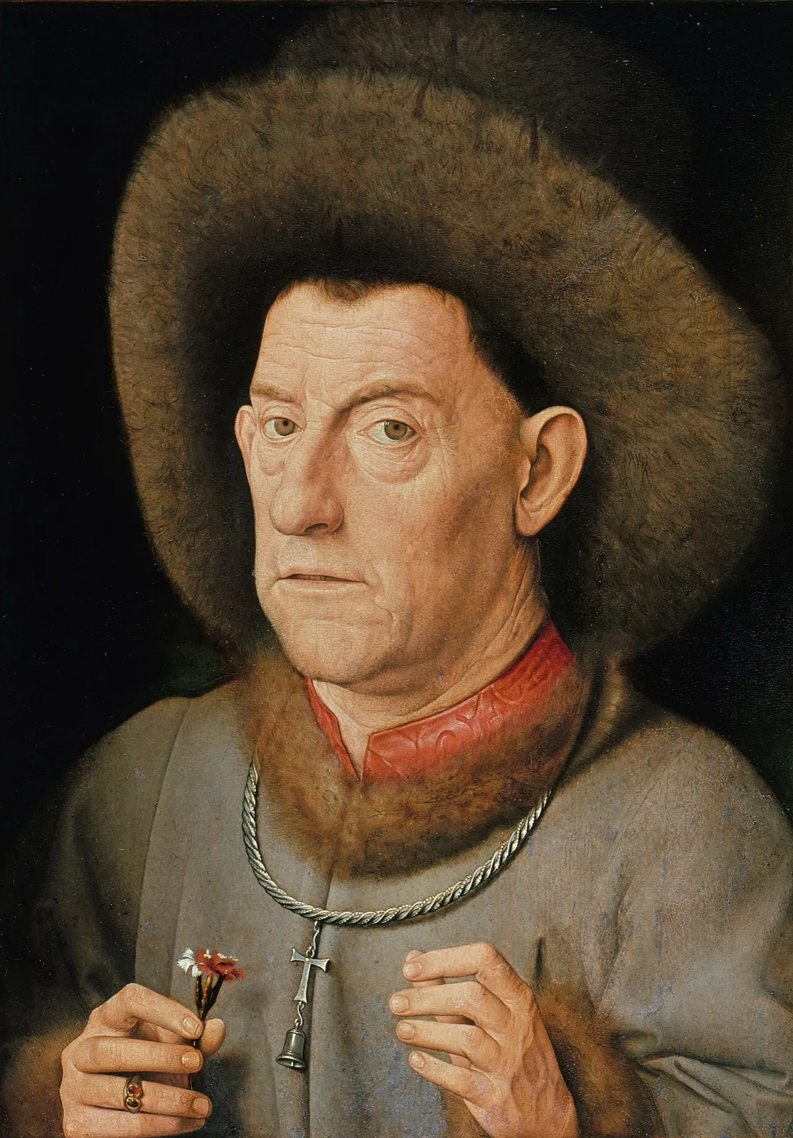 Portrait of a Man with Carnation