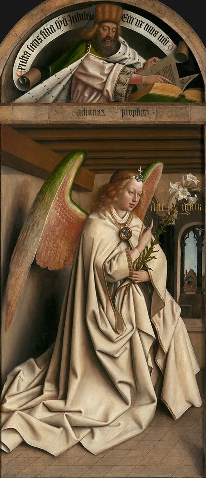 Prophet Zacharias; Angel of The Annunciation