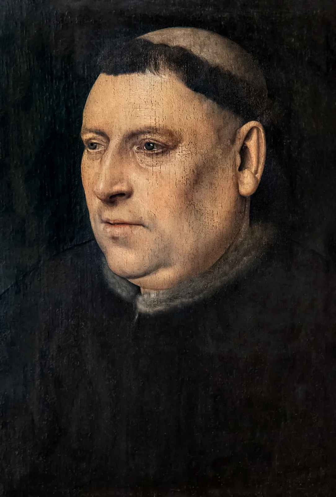 Portrait d'un moine