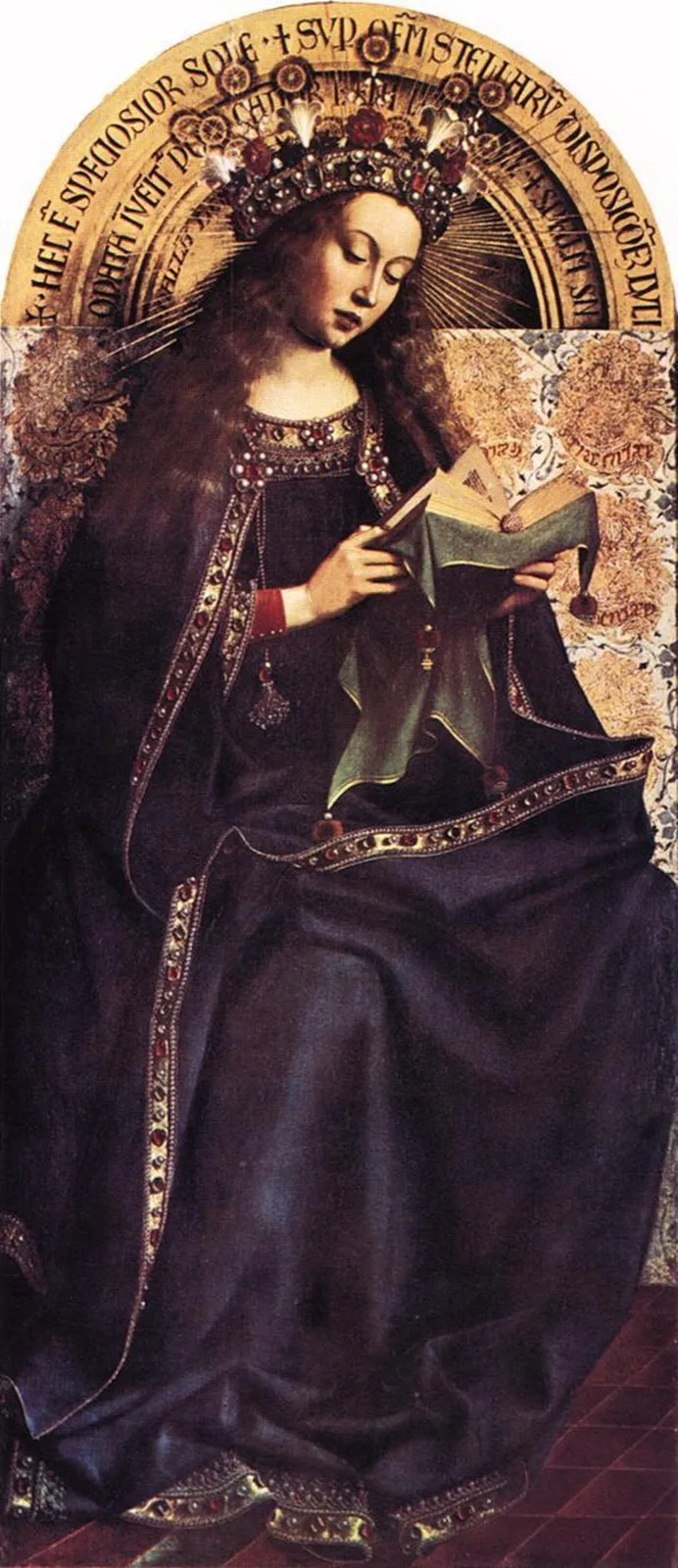 Virgin Mary from the Ghent Altarpiece
