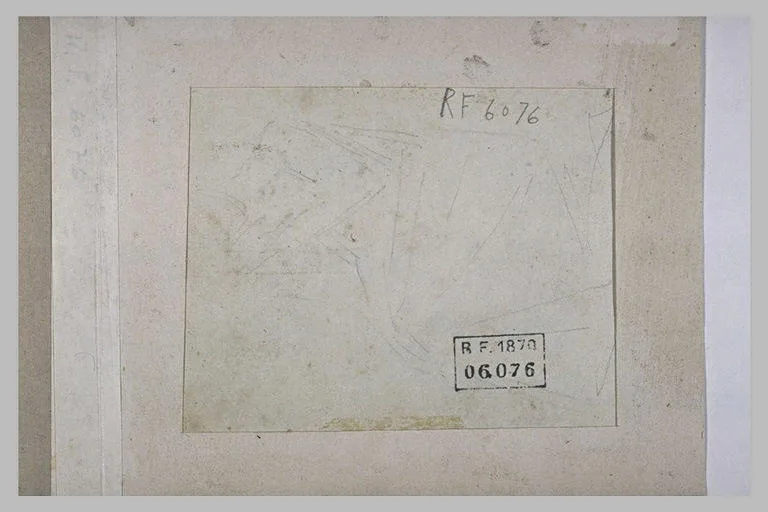 Croquis d'une vieille femme