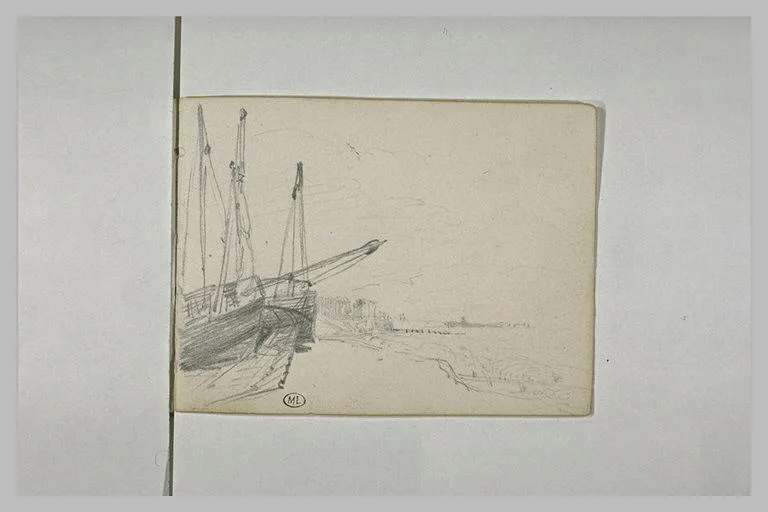 Bateaux sur la plage