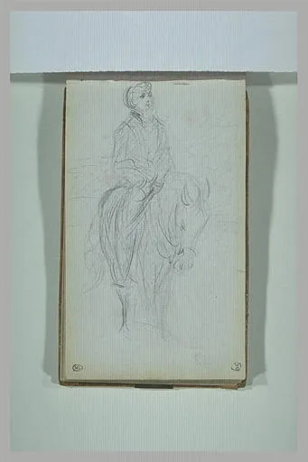 Figure sur un mulet