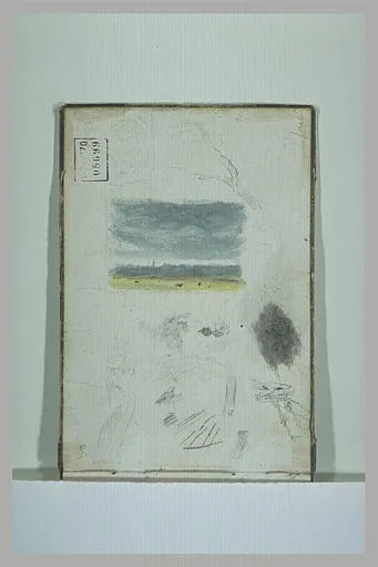 Croquis; paysage