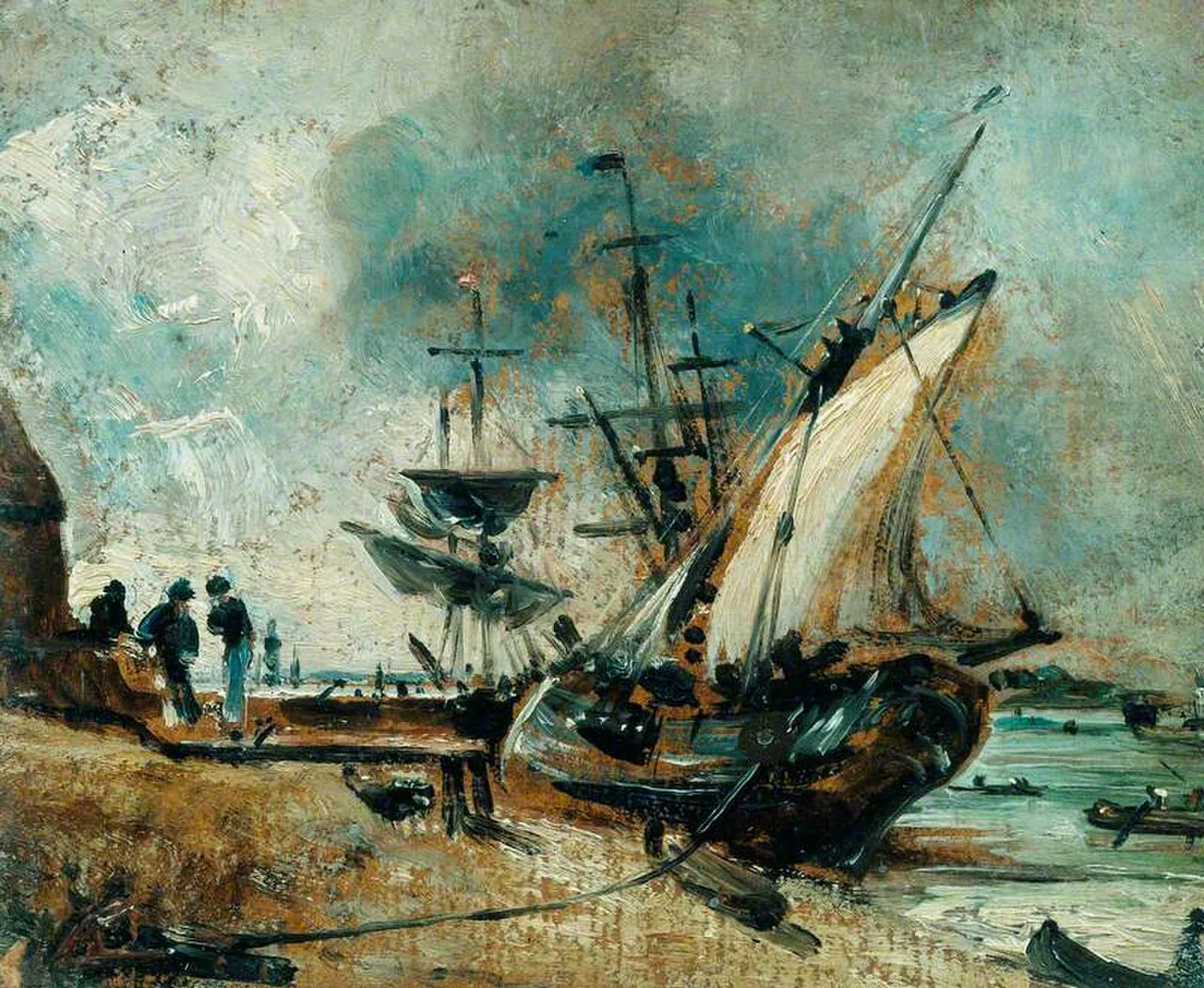 Shipping in the Orwell, near Ipswich