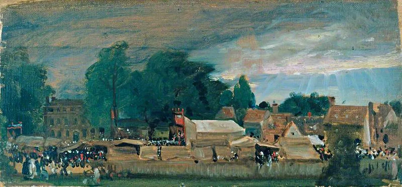 A Village Fair (probably at East Bergholt)