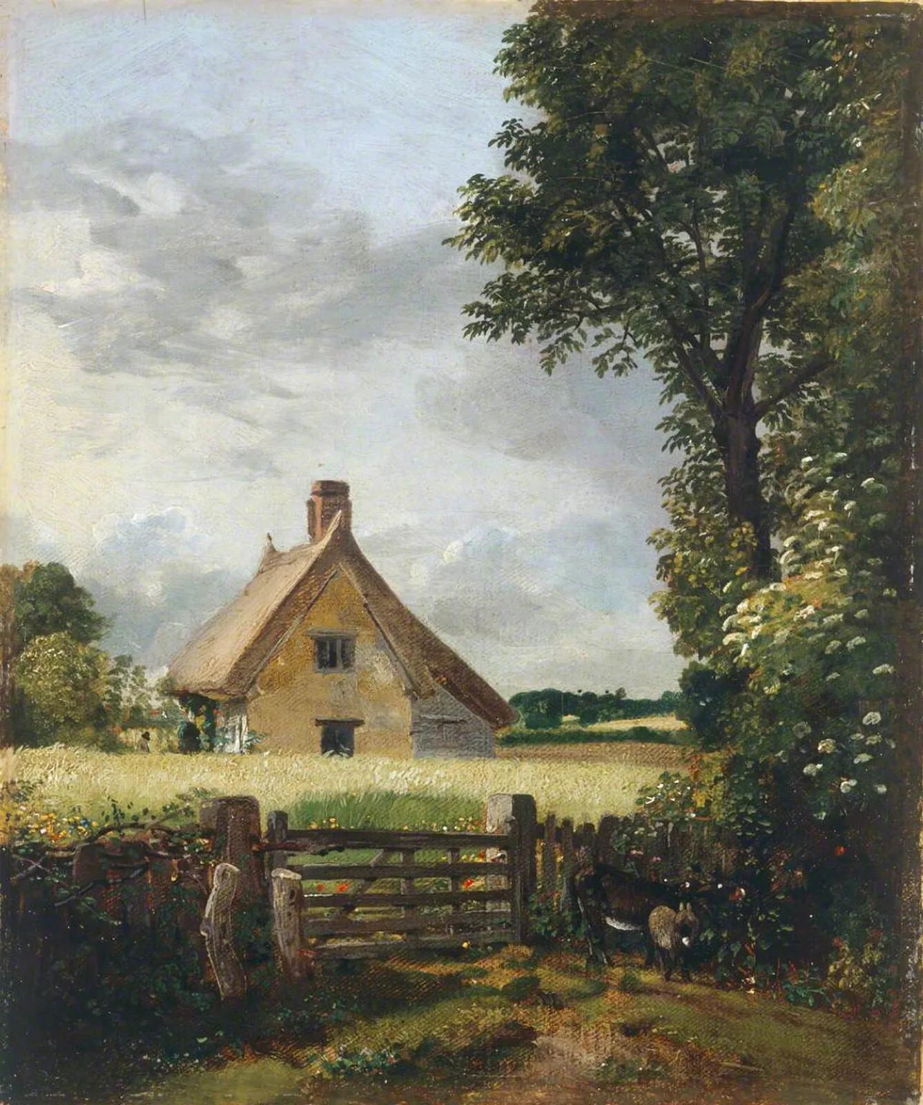 A Cottage in a Cornfield (No. 1)