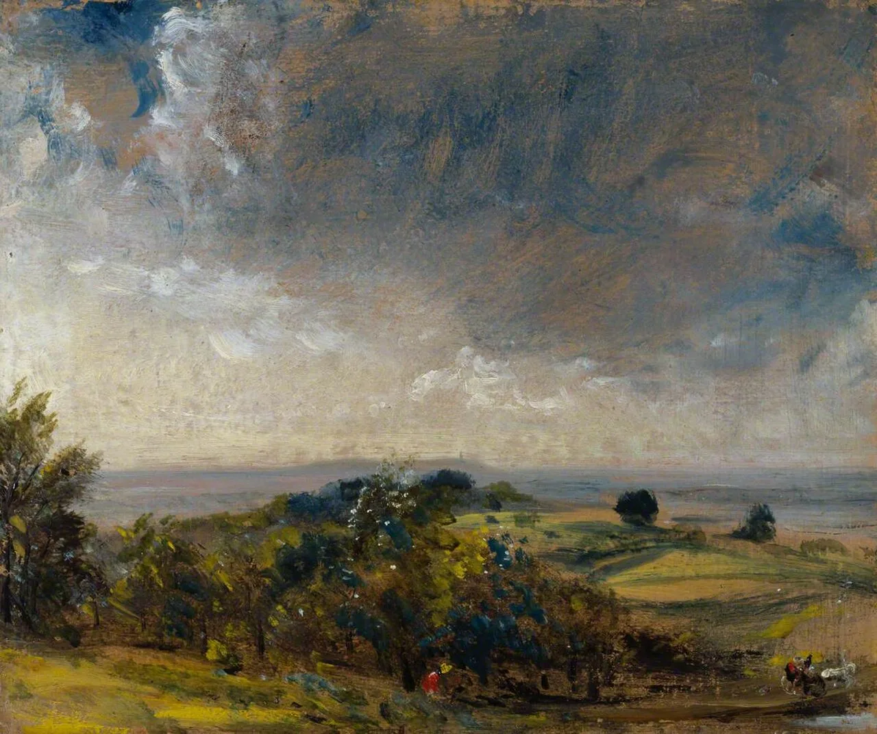 Hampstead Heath Looking West towards Harrow II