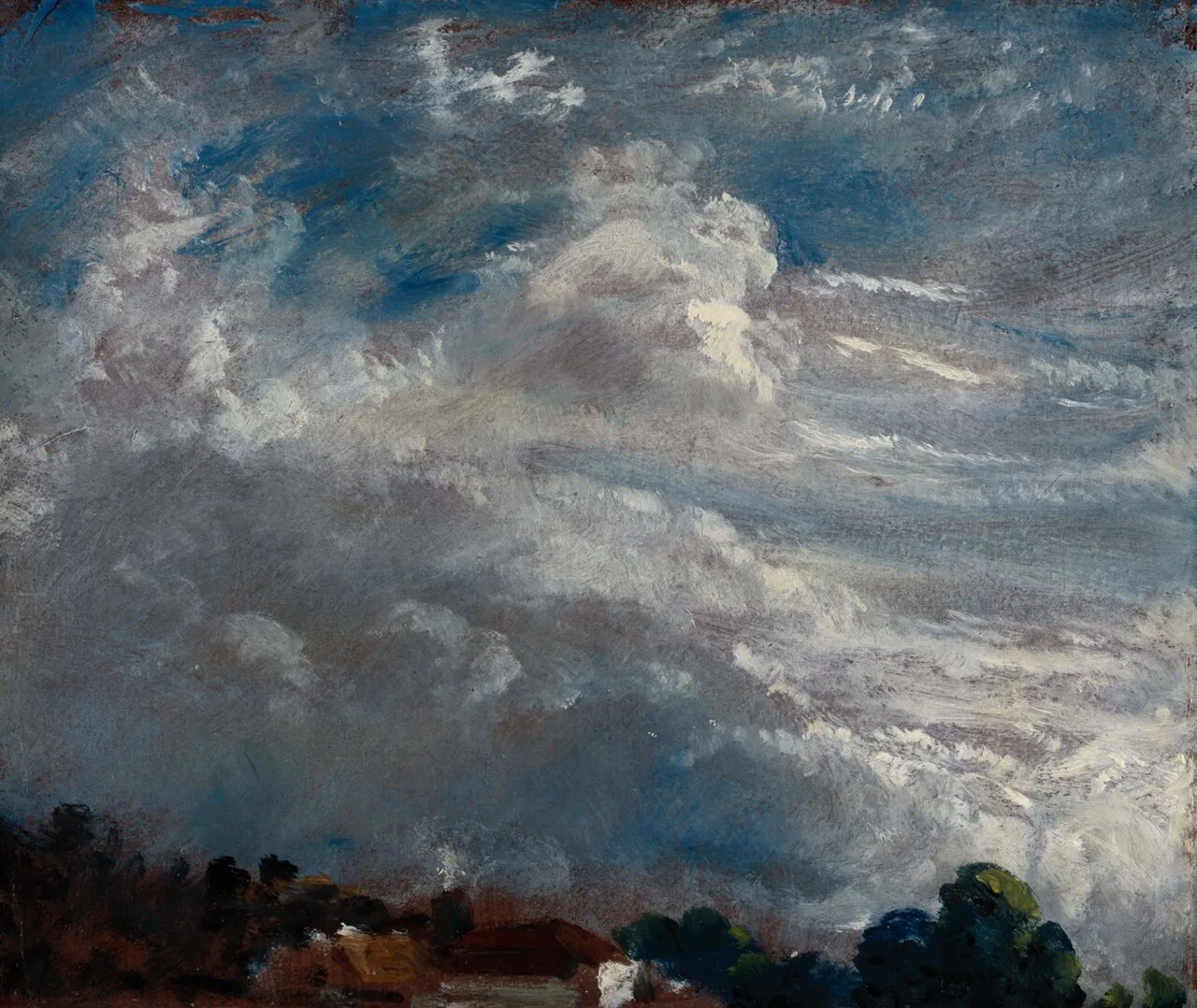 Cloud Study: Horizon of Trees