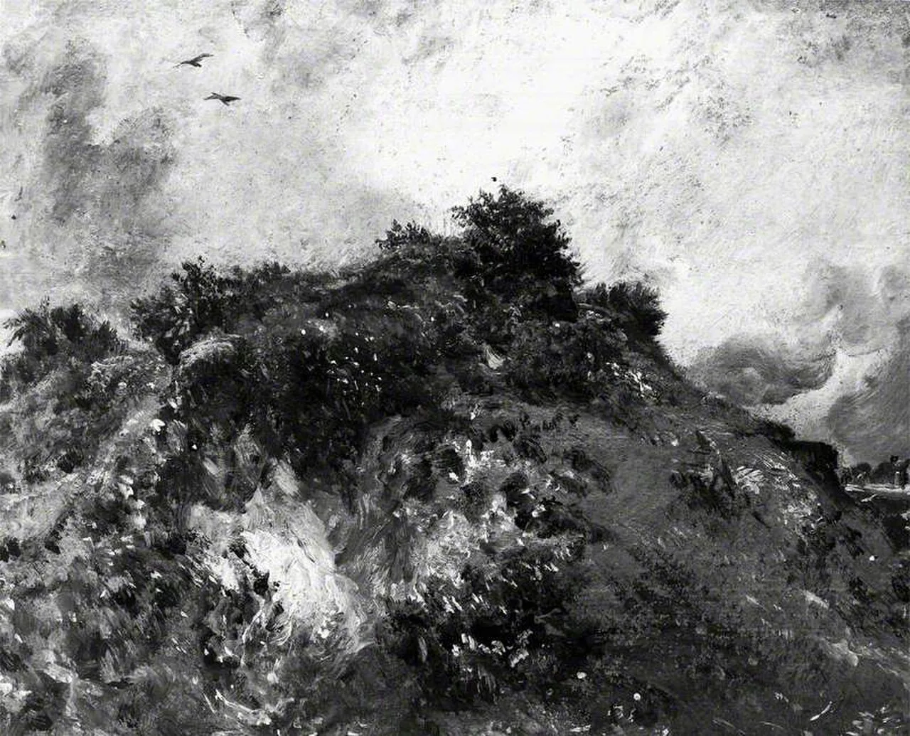 A Sandbank at Hampstead Heath