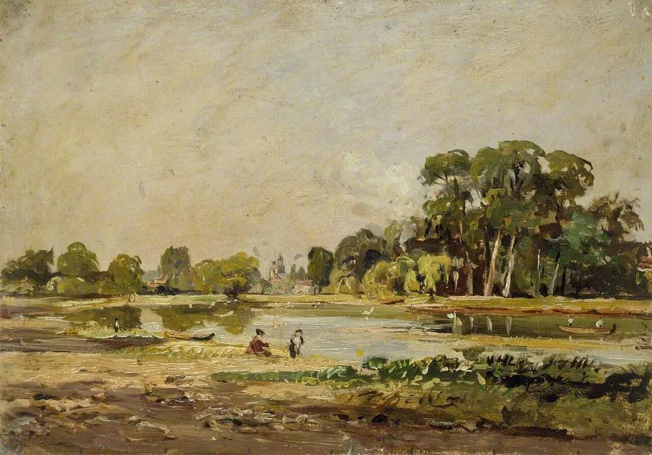View across the Thames at Twickenham