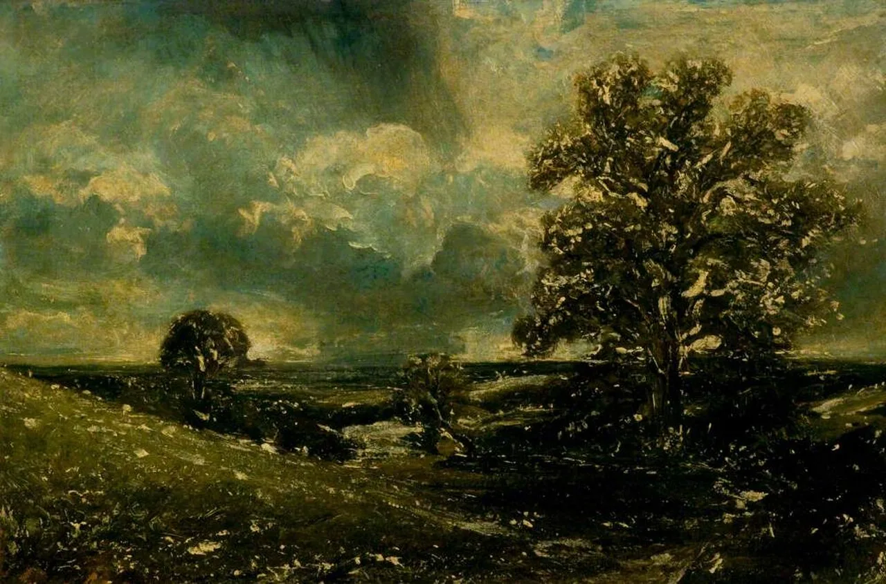 Noon, West End Fields, Hampstead, London (sketch)