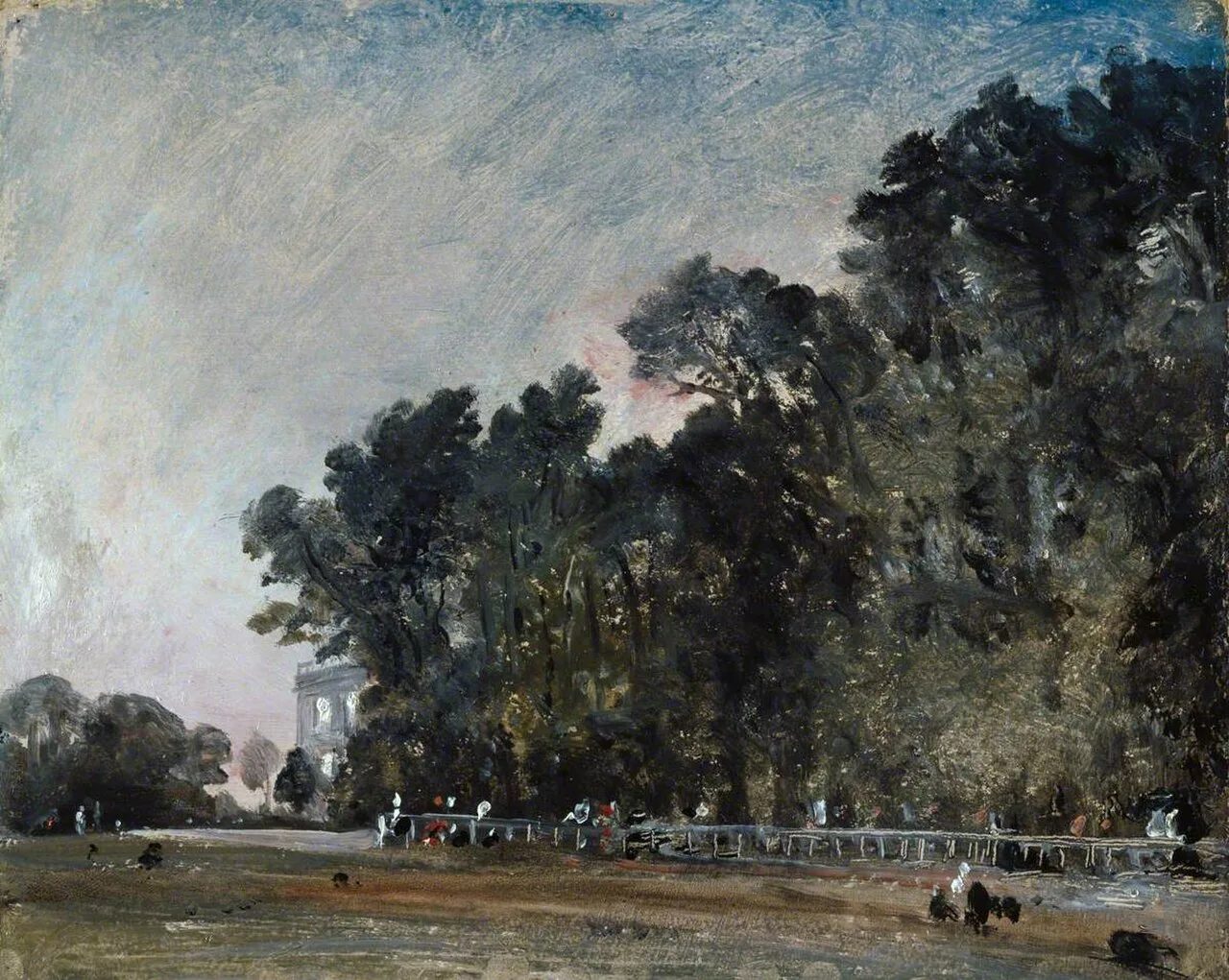 Landscape Study: Scene in a Park