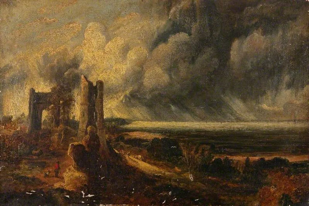 Hadleigh Castle, the Mouth of the Thames – Morning after a Stormy Night