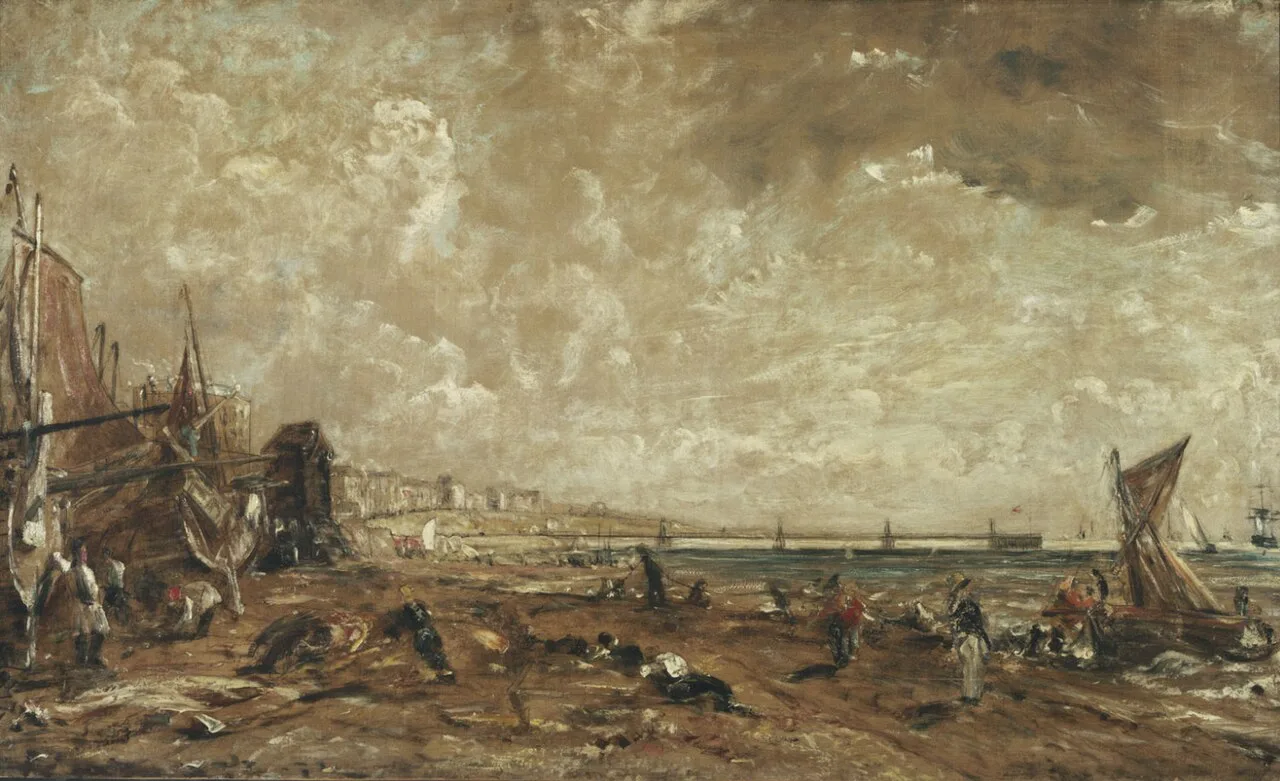 Sketch for The Marine Parade and Chain Pier, Brighton (No. 1)