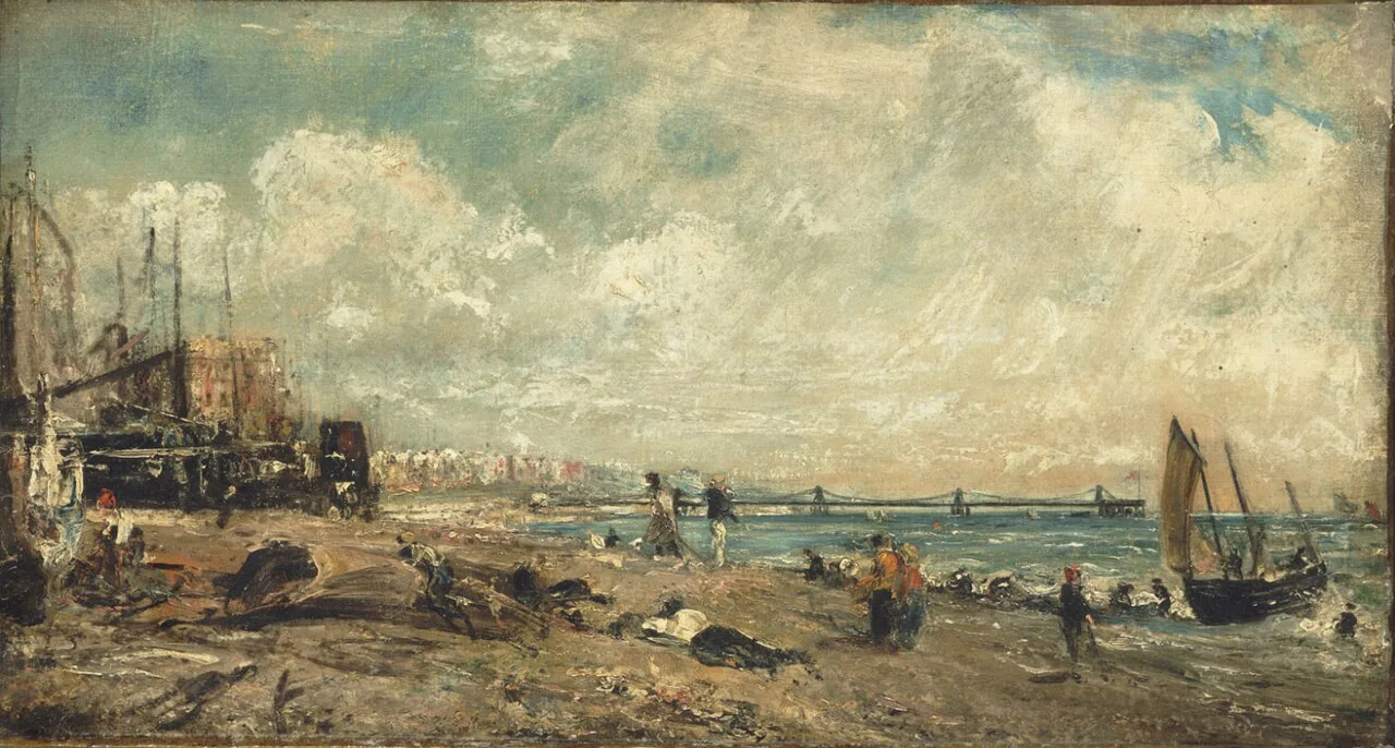 Sketch for The Marine Parade and Chain Pier, Brighton (No. 2)