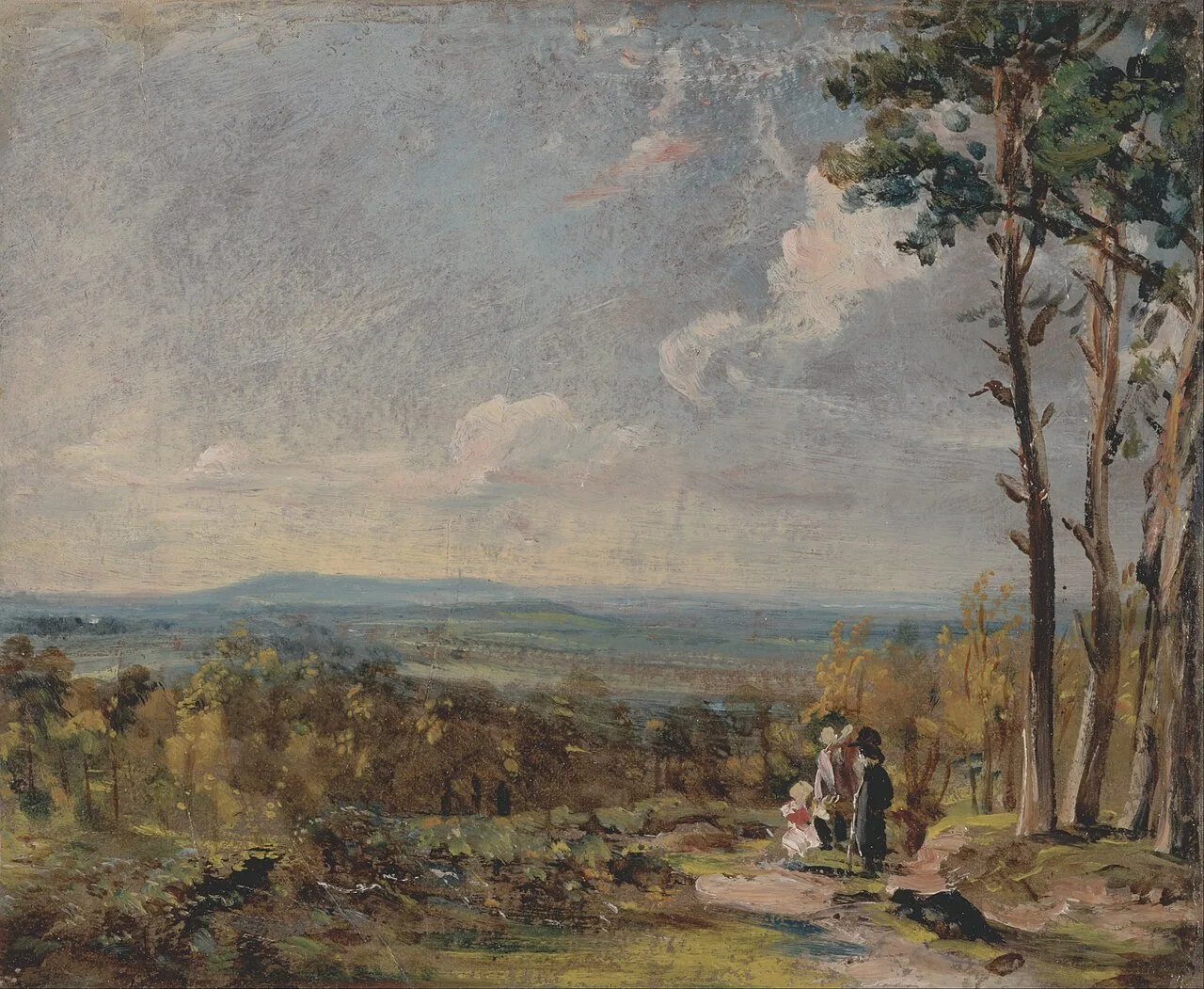 Hampstead Heath Looking Towards Harrow