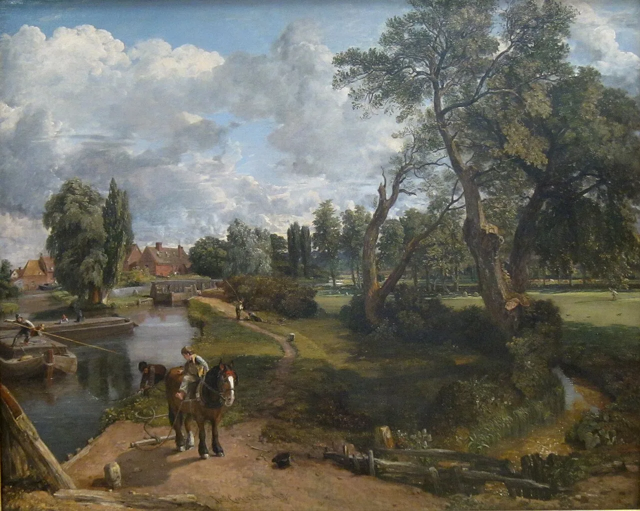 Flatford Mill (‘Scene on a Navigable River’)