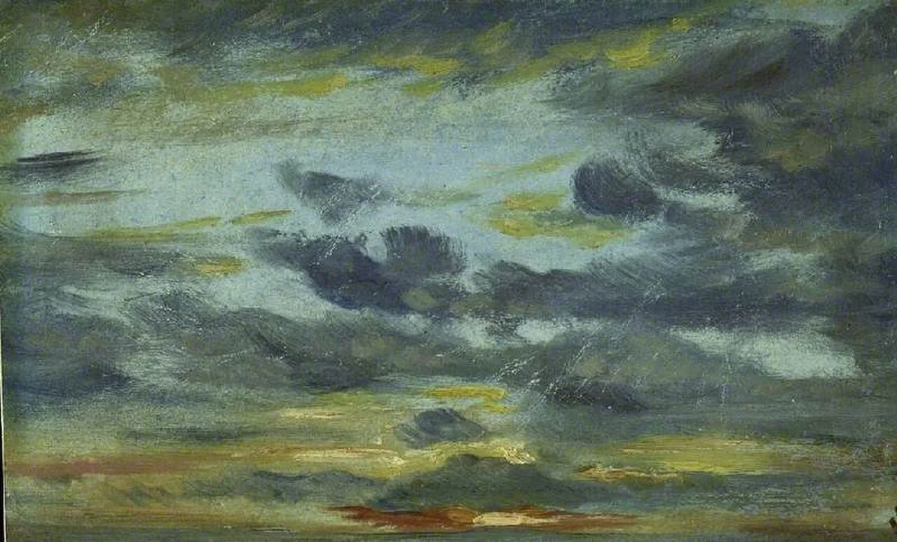 Sky study, sunset