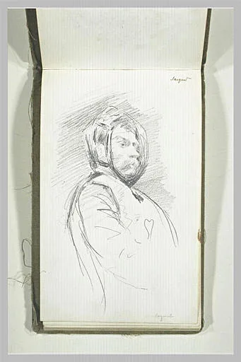 Escrimeur en buste