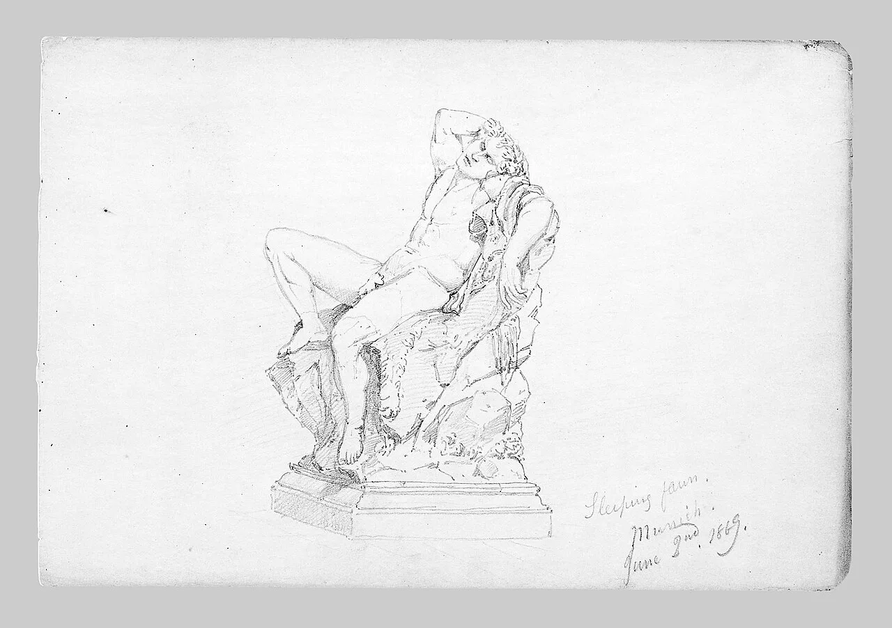 Sleeping Faun, Glyptothek, Munich