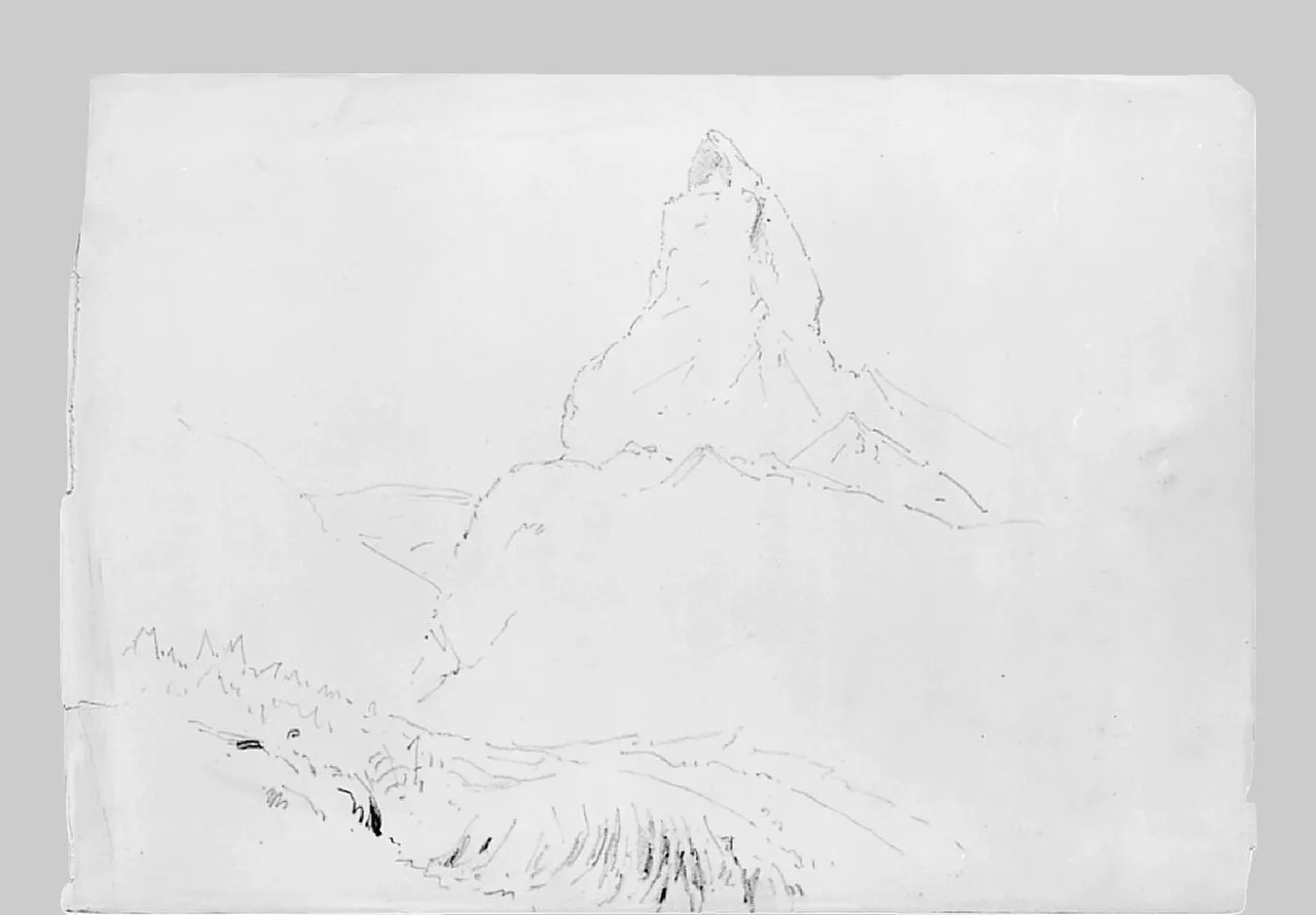 Matterhorn (from "Splendid Mountain Watercolours" Sketchbook)
