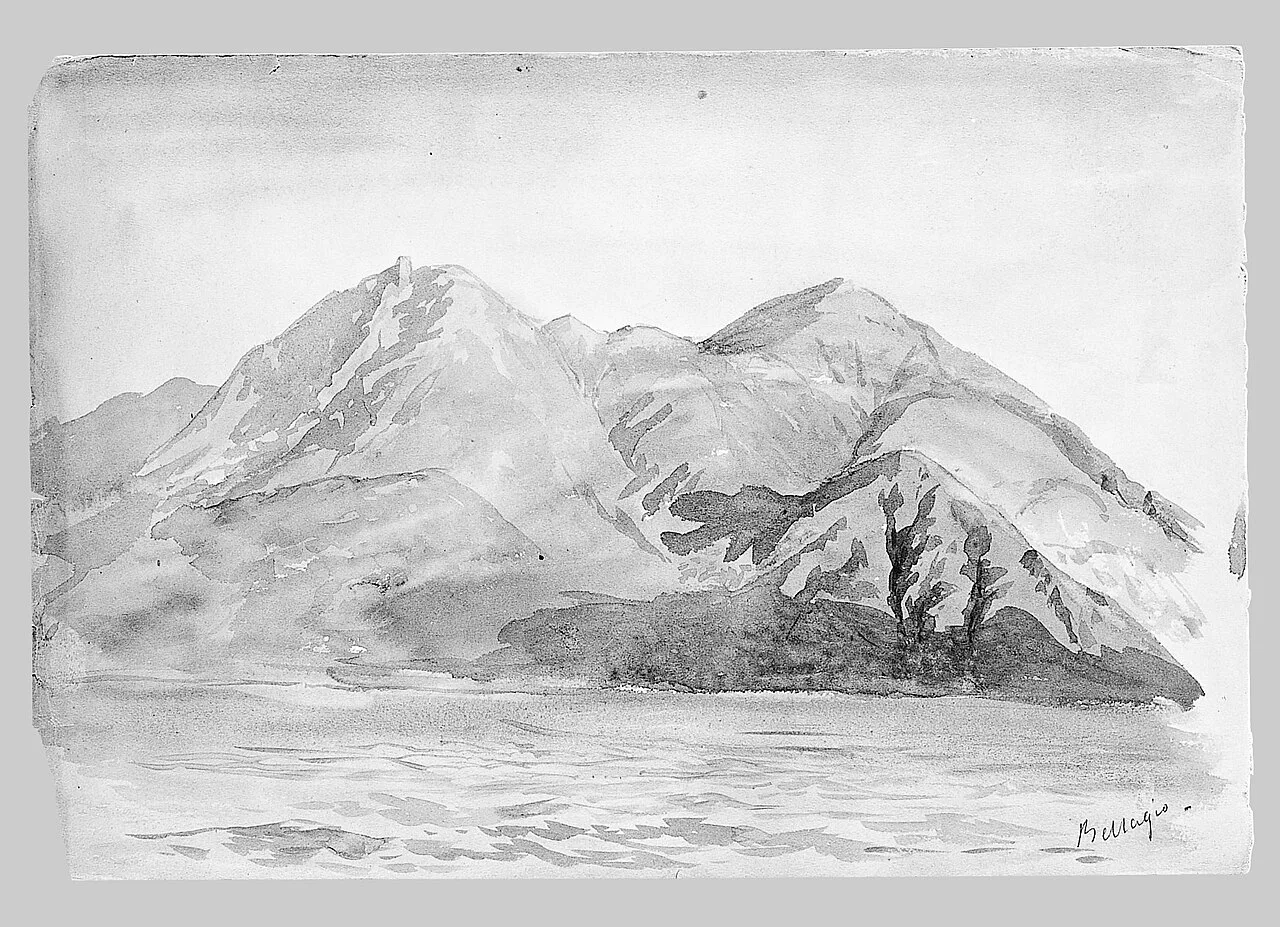Bellagio, Lake Como (from Switzerland Sketchbook)
