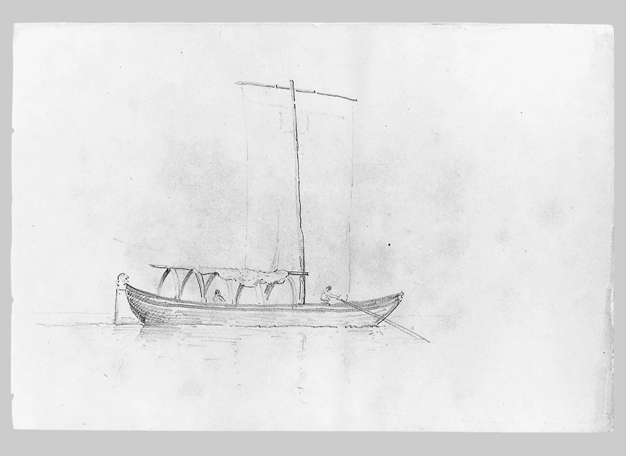 Boat (from Switzerland Sketchbook) (No. 1)