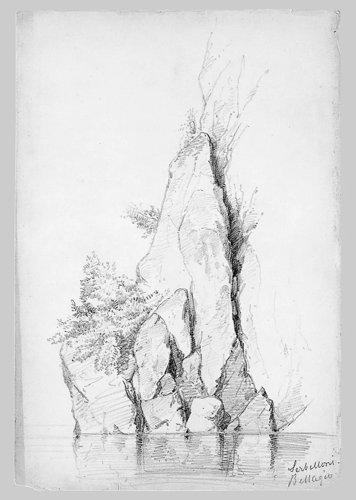 Serbelloni, Bellagio (from Switzerland Sketchbook)