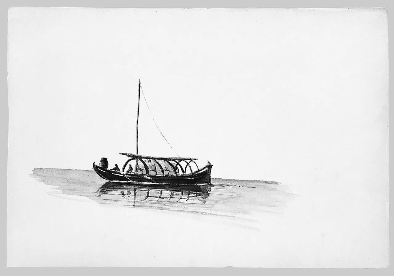 Boat (from Switzerland Sketchbook) (No. 2)