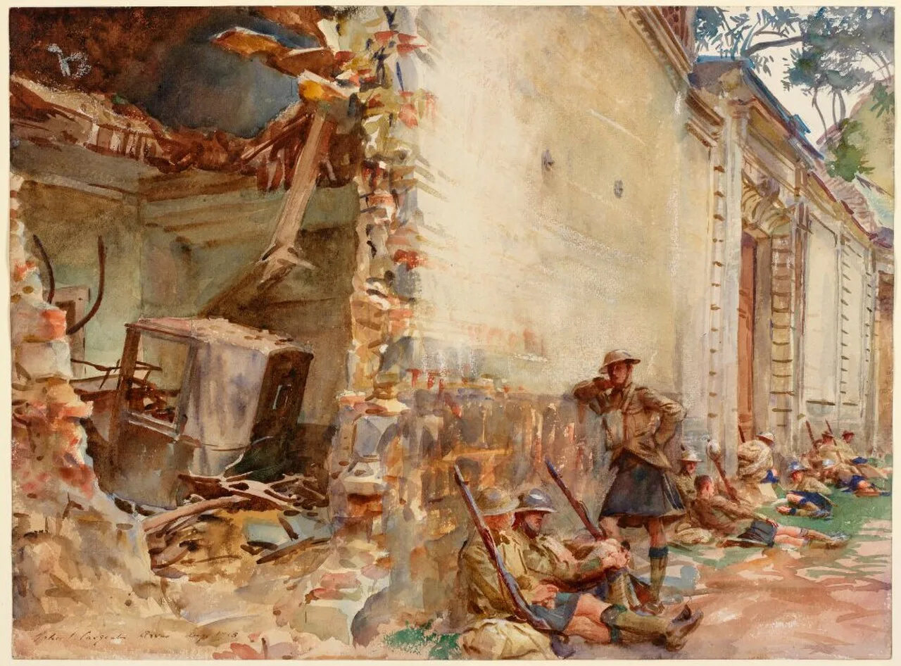 A Street in Arras (No. 1)