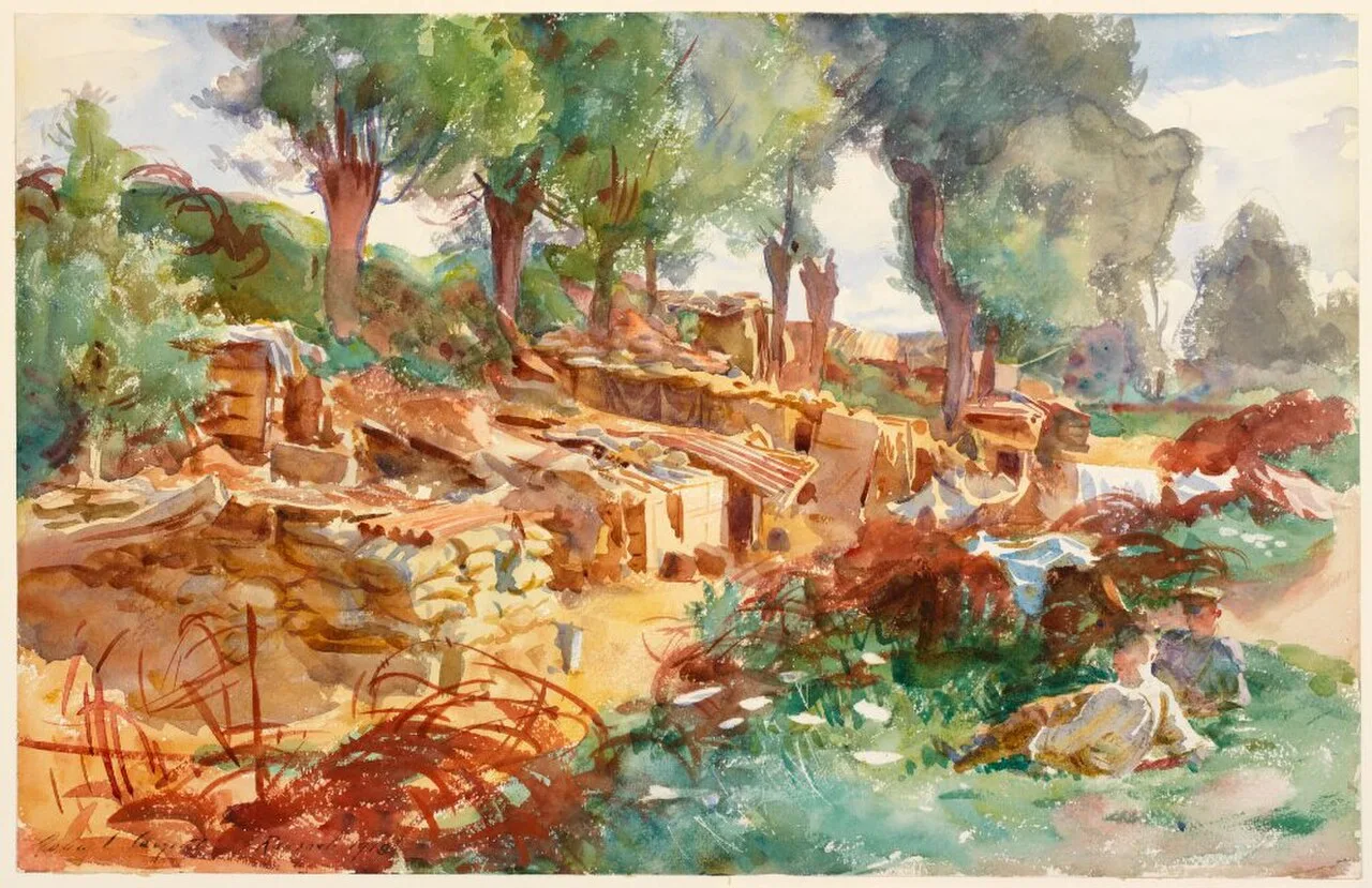 The Sunken Road, Ransart