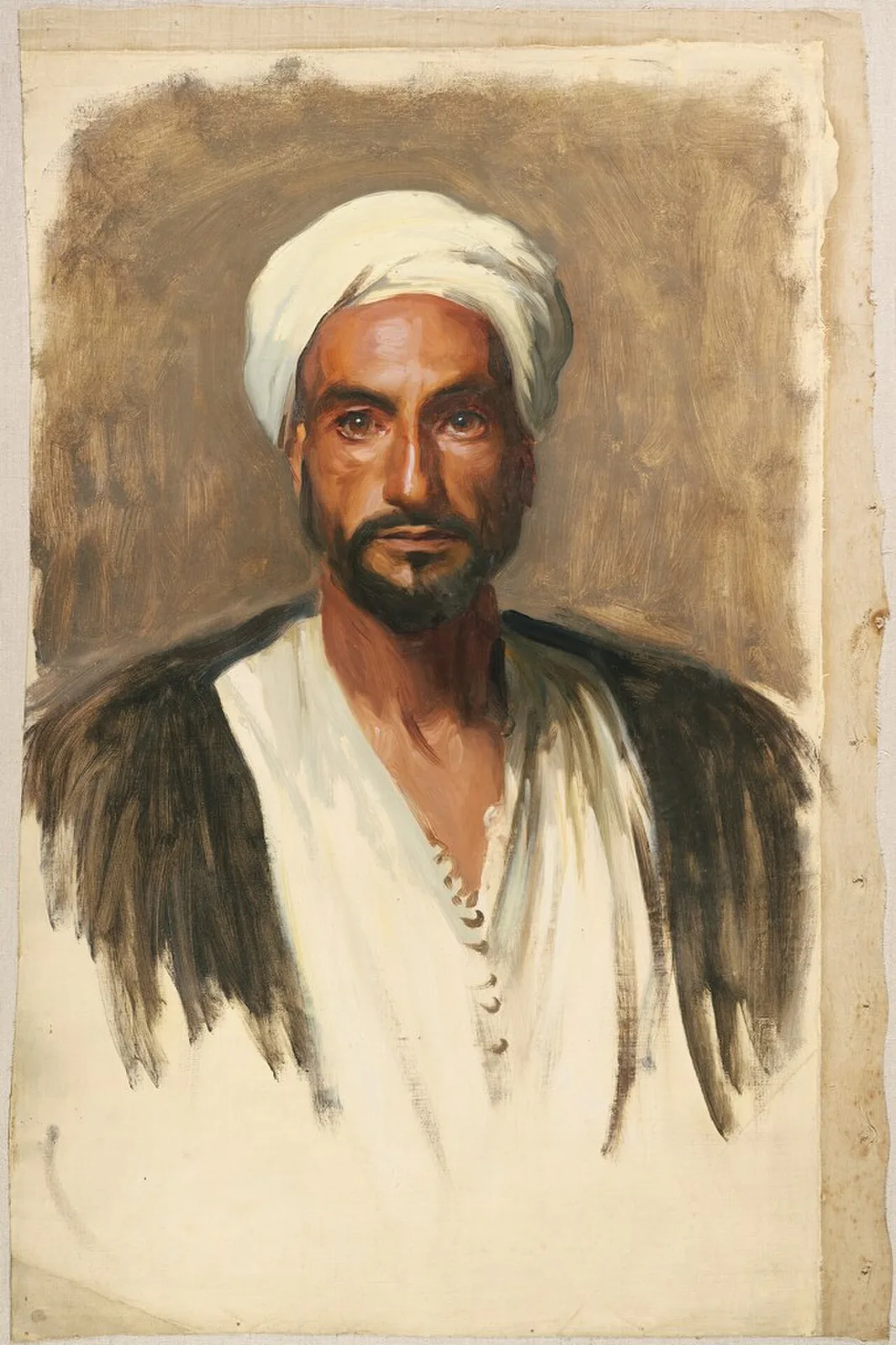 Man with a White Turban