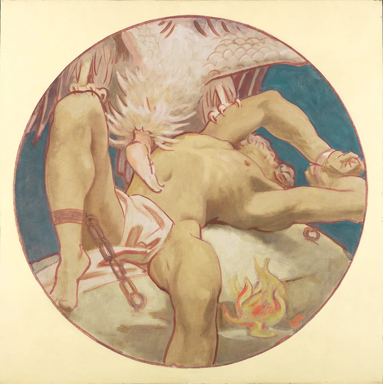 Study for "Prometheus," Museum of Fine Arts, Boston